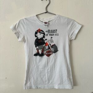 Harley-Davidson White Tee Miami Florida 2012